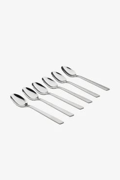 Lot de 6 cuillères de table en inox