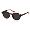 Lunette de soleil rondes en acétate écaille marron XV de France