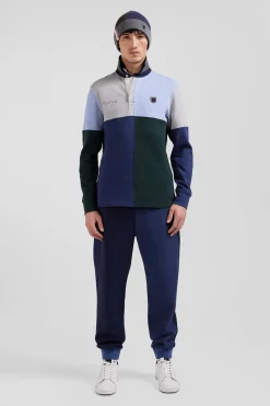 Maillot manches longues Barbarian en coton ciel coupe Regular