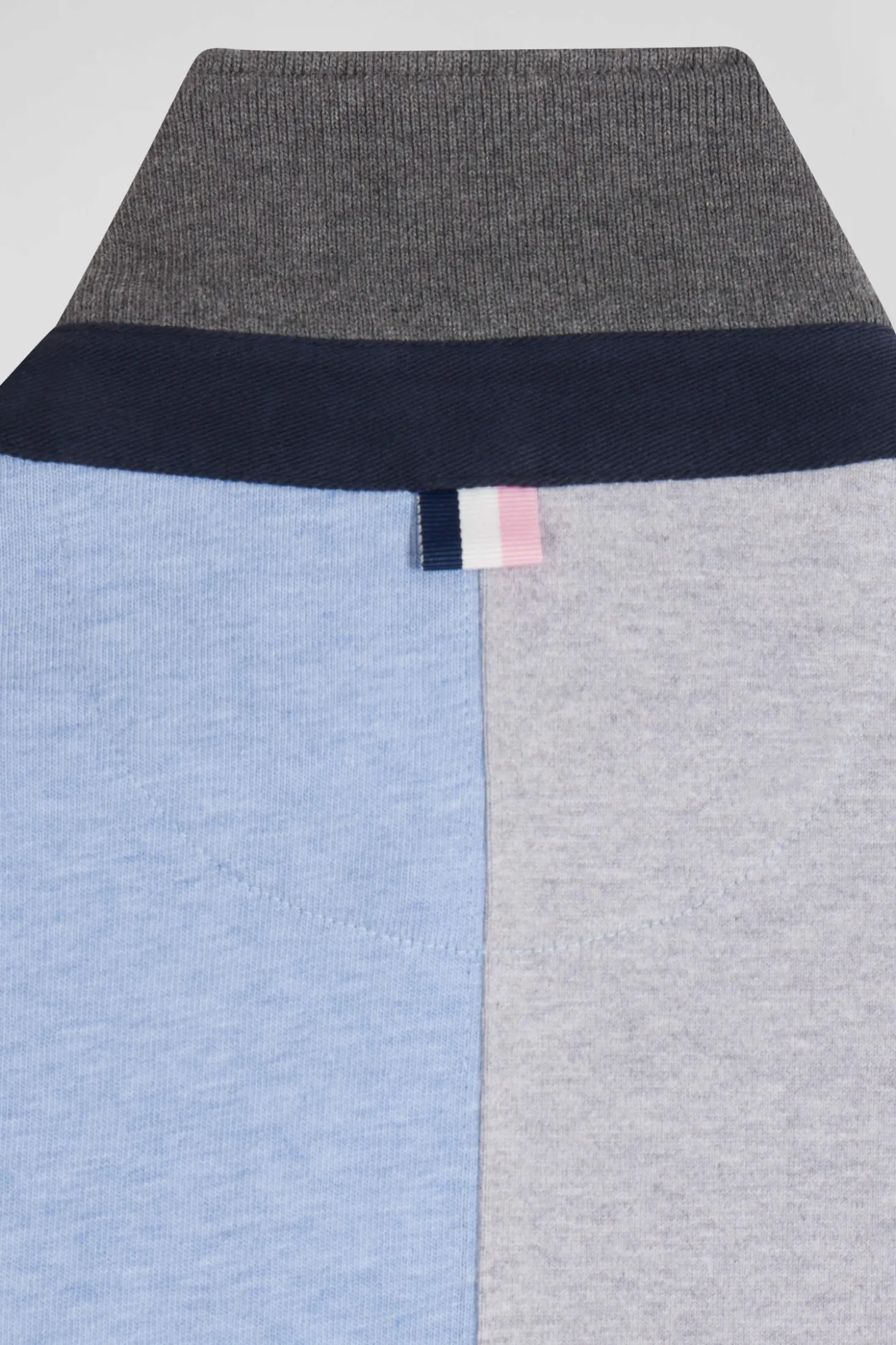 Maillot manches longues Barbarian en coton ciel coupe Regular