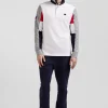 Maillot manches longues en coton blanc coupe Regular