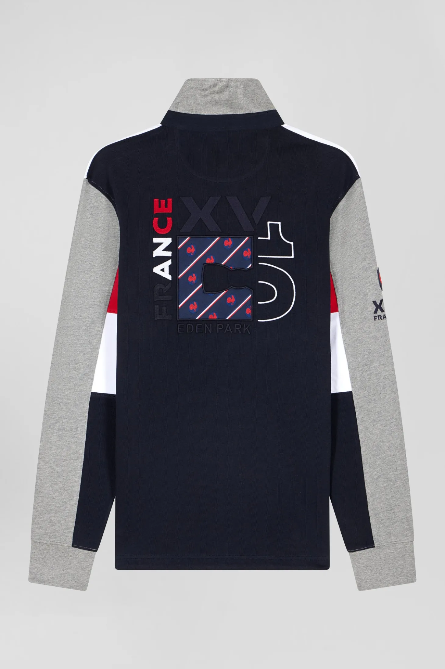 Maillot manches longues en coton blanc coupe Regular