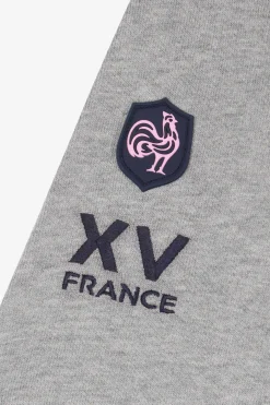 Maillot manches longues XV de France en coton bleu marine coupe Regular