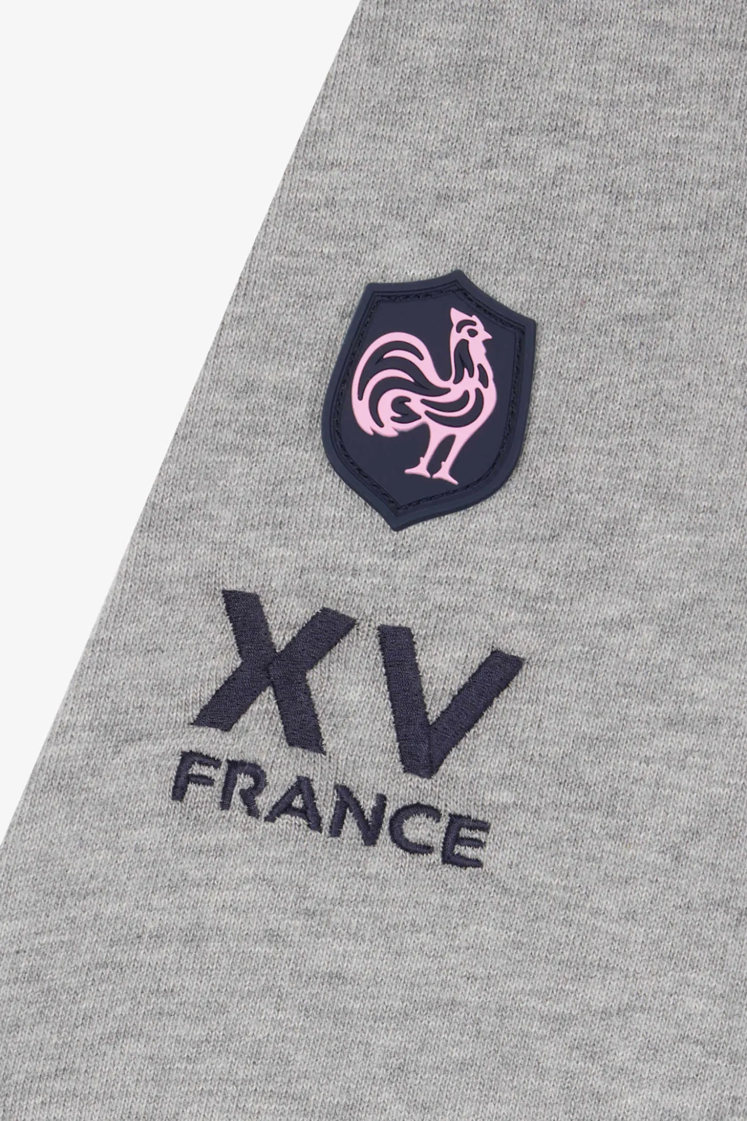 Maillot manches longues XV de France en coton bleu marine coupe Regular