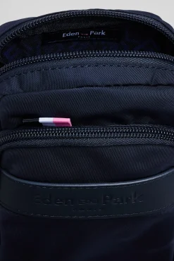 Mini sac besace bleu marine