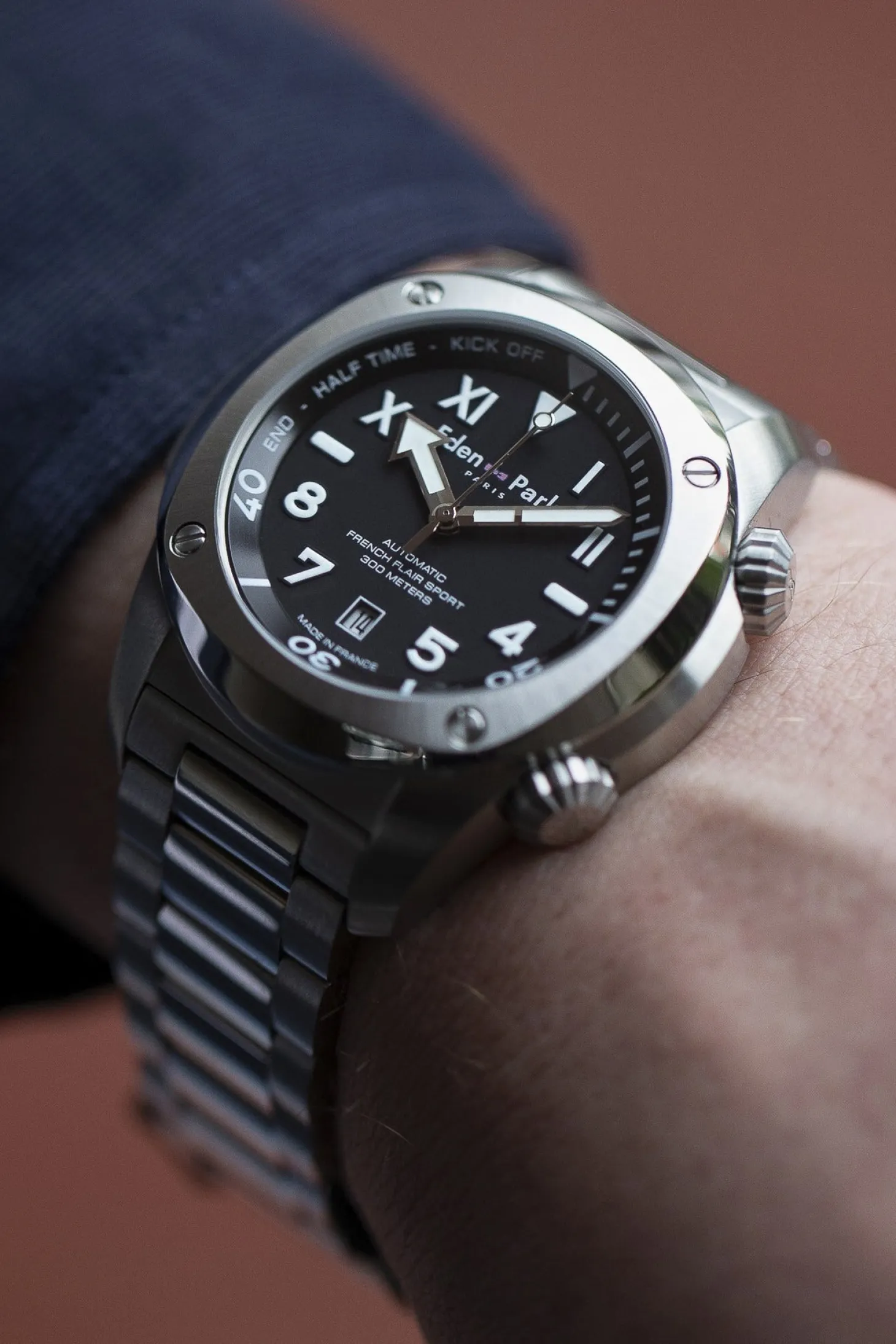 Montre automatique diver en acier