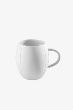 Mug blanc en porcelaine de Limoges - petit modèle