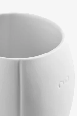Mug blanc en porcelaine de Limoges - petit modèle
