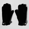 Paire de gants en cuir noir
