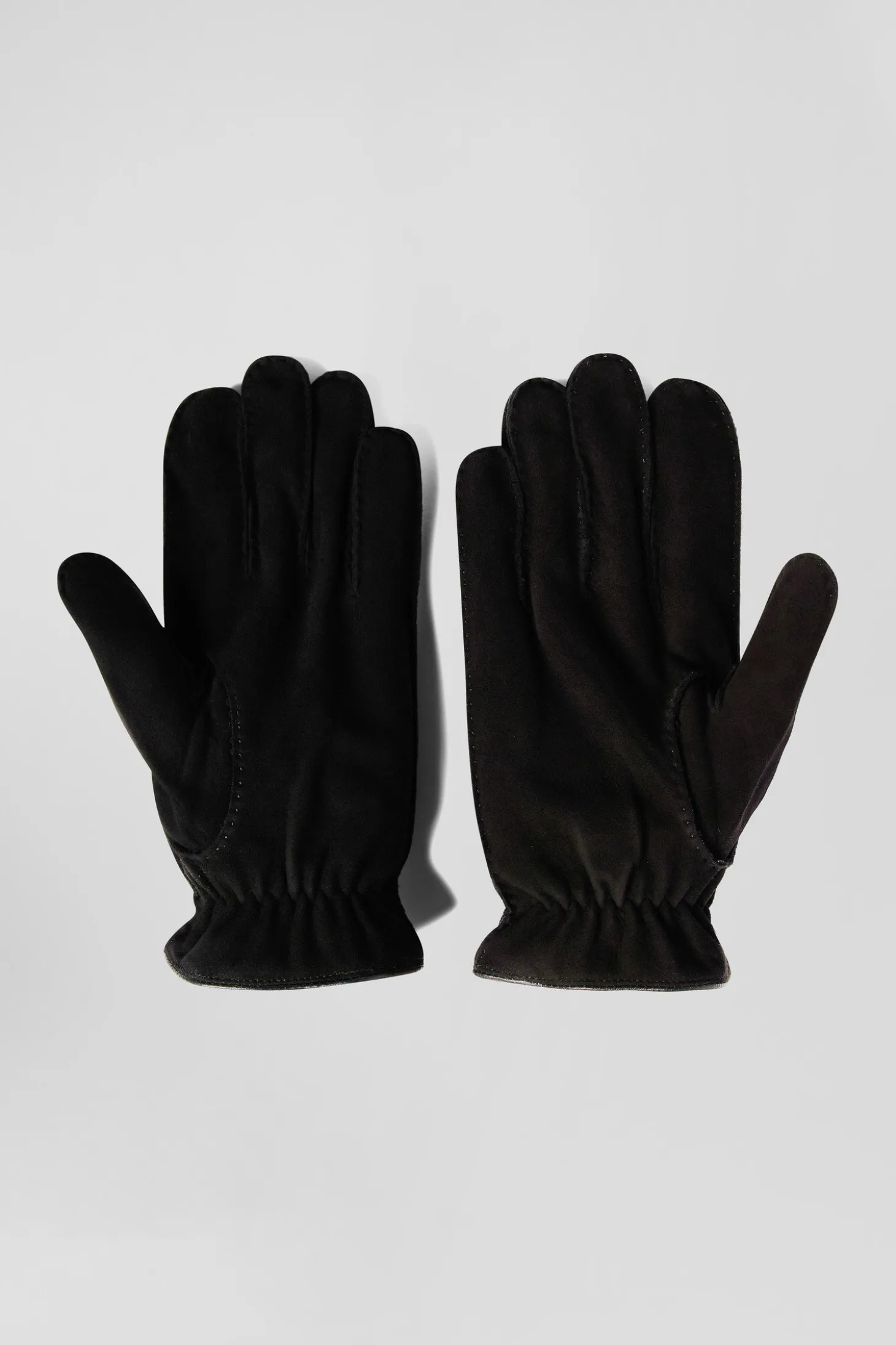 Paire de gants en cuir noir