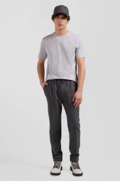 Pantalon gris taille élastiquée coupe Modern