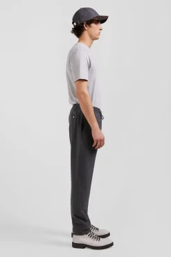 Pantalon gris taille élastiquée coupe Modern