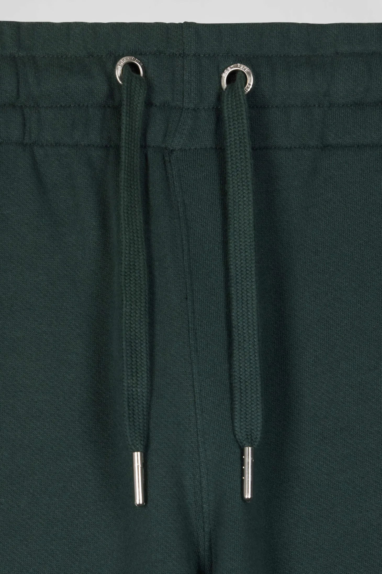 Pantalon jogging en molleton gratté vert coupe Regular