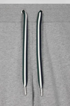 Pantalon jogging en molleton gratté gris coupe Relaxed