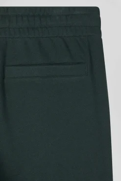 Pantalon jogging en molleton gratté vert coupe Regular