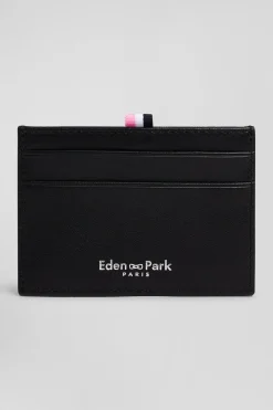 Petit porte-cartes bleu marine