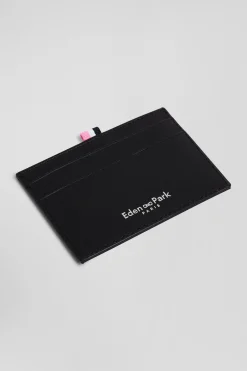 Petit porte-cartes bleu marine