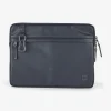 Pochette iPad bleu foncé