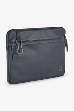Pochette iPad bleu foncé
