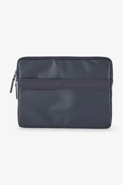 Pochette iPad bleu foncé