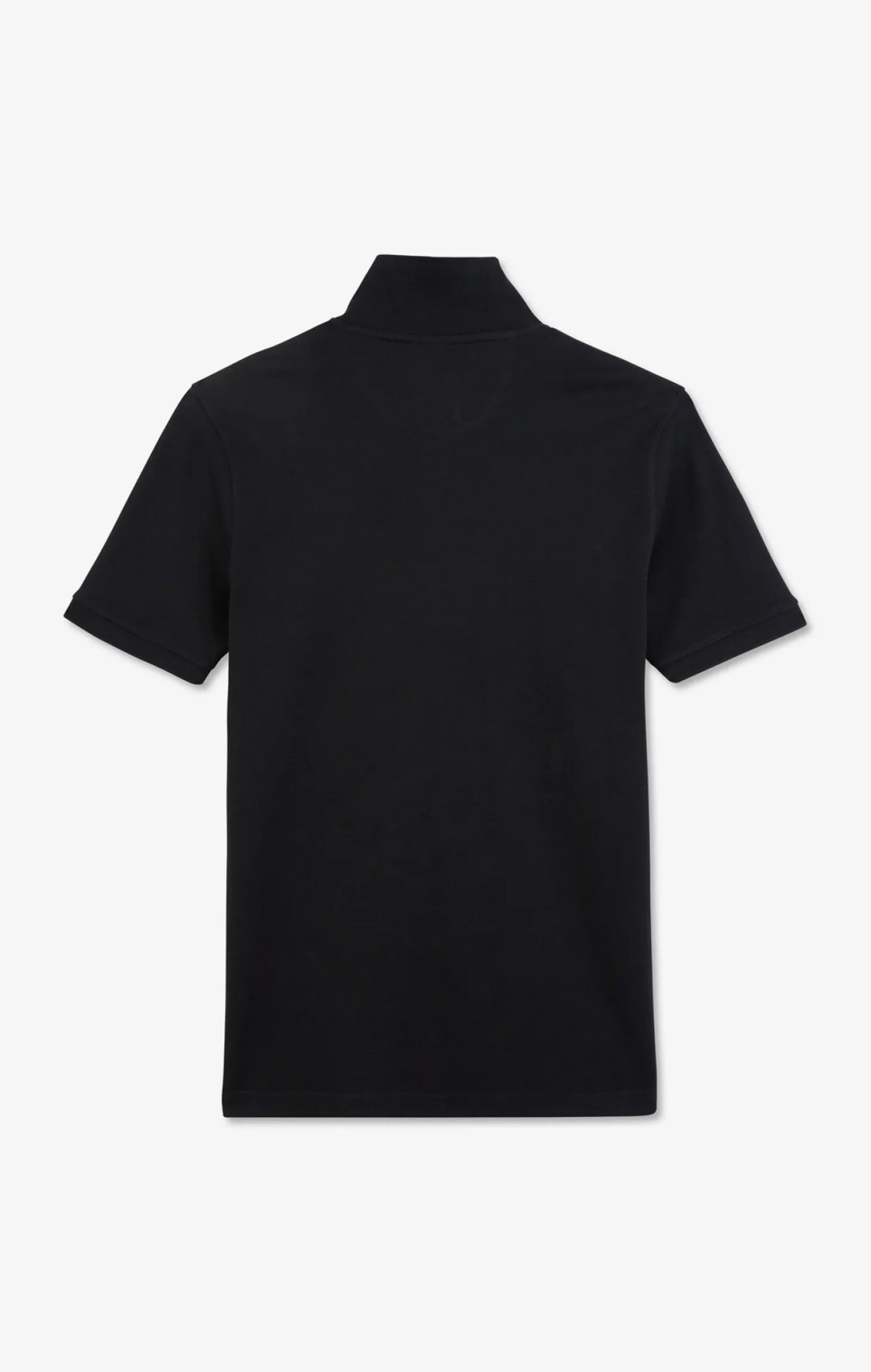 Polo bleu marine en coton pima stretch