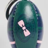 Porte-clefs vert ballon de rugby sérigraphie Eden Park