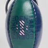 Porte-clefs vert ballon de rugby