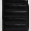 Portefeuille format français en cuir véritable noir