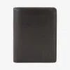 Portefeuille format français cuir noir