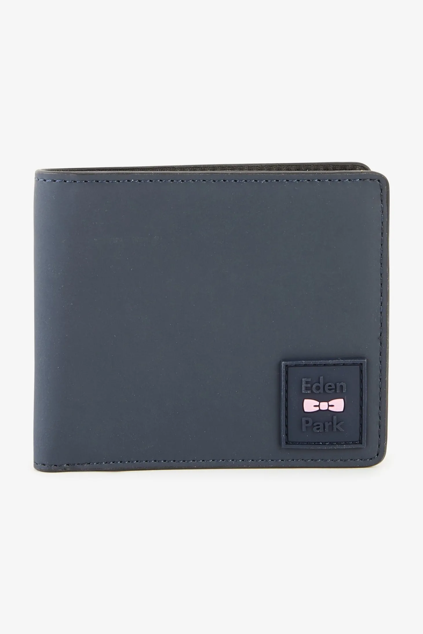 Portefeuille format italien gomme bleu foncé