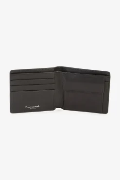 Portefeuille format italien gomme bleu foncé