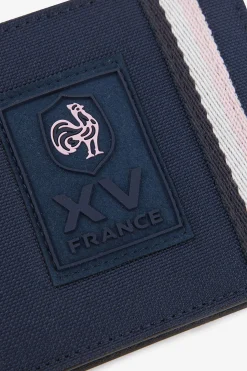 Portefeuille format italien XV de France tricolore