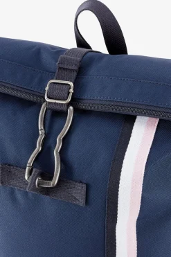 Sac à dos bleu foncé à bande tricolore XV de France