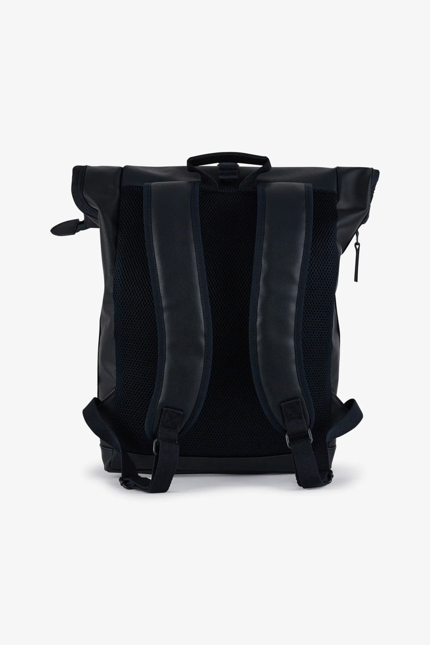 Sac à dos bleu foncé effet grainé