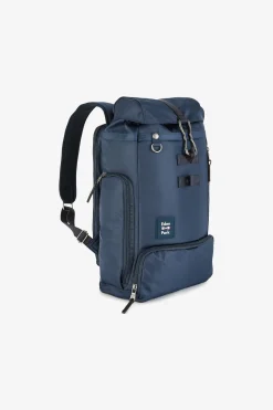 Sac à dos bleu foncé multipoches