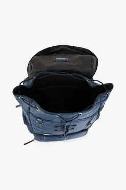 Sac à dos bleu foncé multipoches