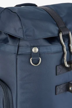 Sac à dos bleu foncé multipoches