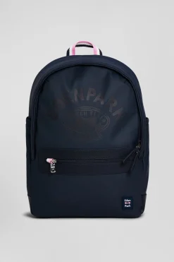 Sac à dos bleu marine sérigraphie rugby Eden Park