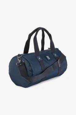 Sac de sport polochon bleu foncé