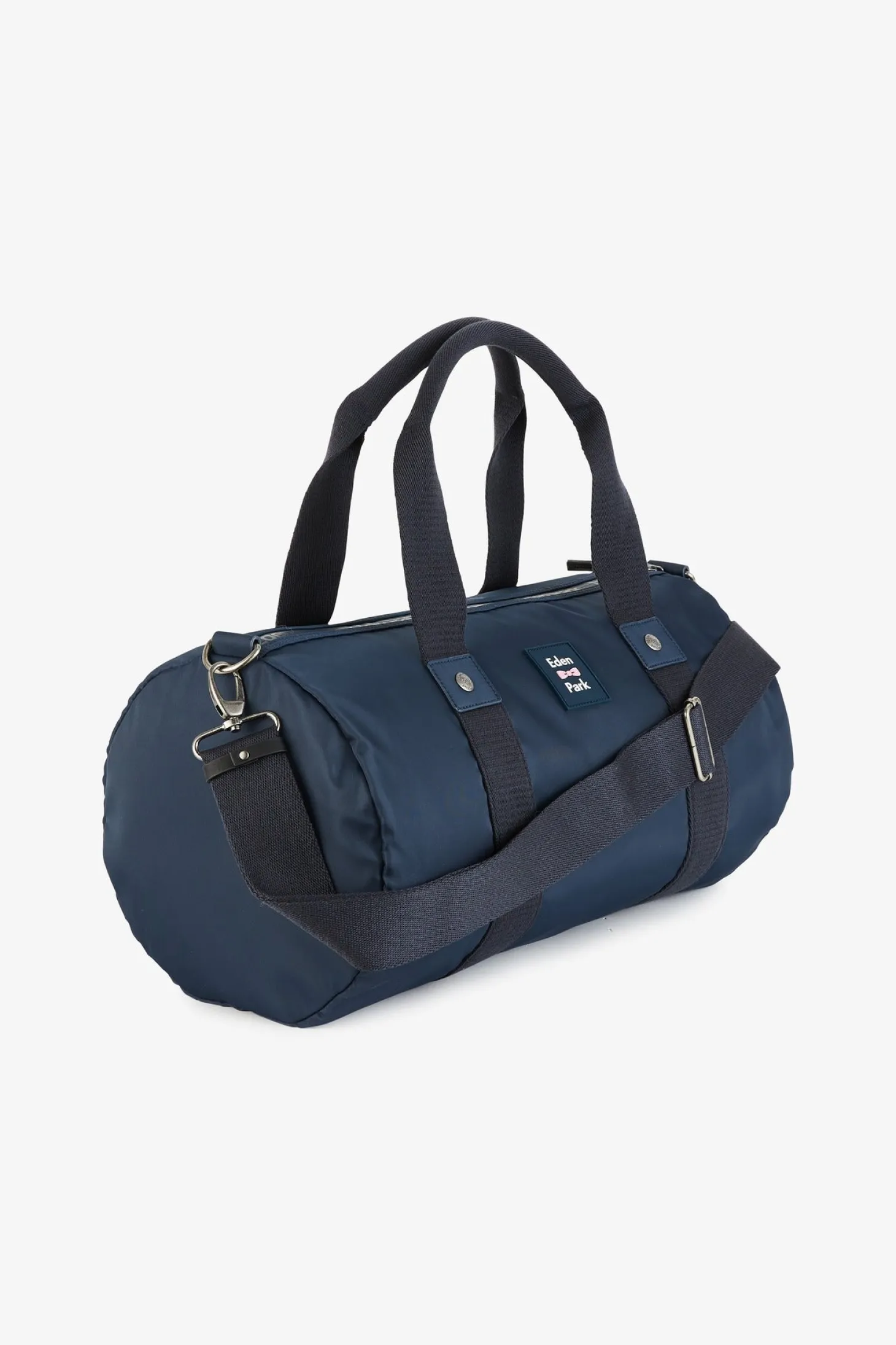 Sac de sport polochon bleu foncé