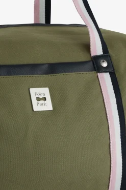 Sac de voyage en tissu kaki