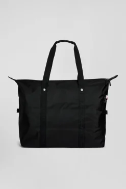 Sac de voyage noir jacquard Eden Park