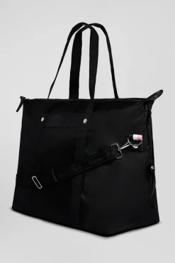 Sac de voyage noir jacquard Eden Park