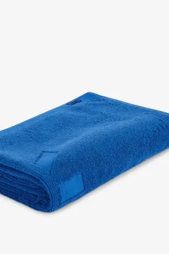 Serviette de sport bleue