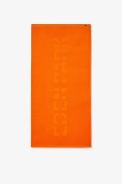 Serviette de sport orange