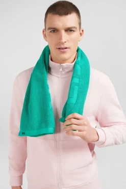 Serviette de sport verte