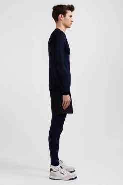 Short de sport bleu marine
