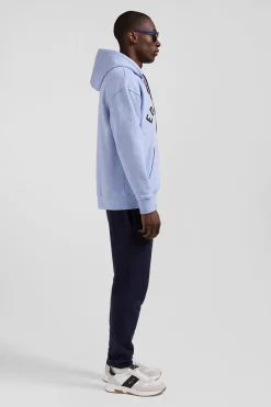 Sweatshirt en coton ciel coupe Oversize