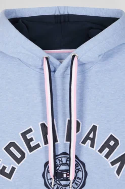 Sweatshirt en coton ciel coupe Oversize