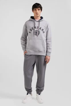 Sweatshirt en coton gris coupe Oversize